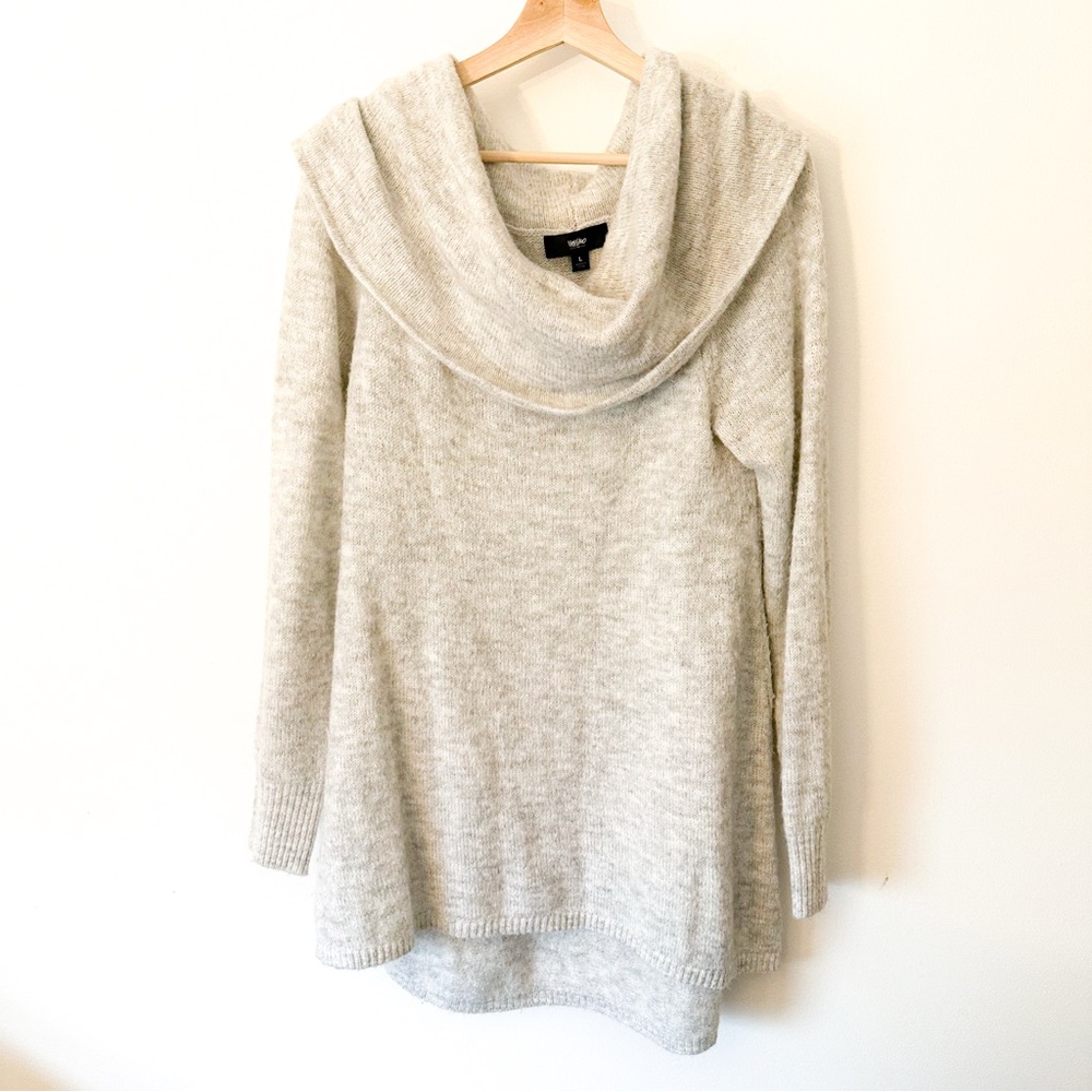 ⭐️ Mossimo Supply Co. Light Gray Cowl Neck Sweater
